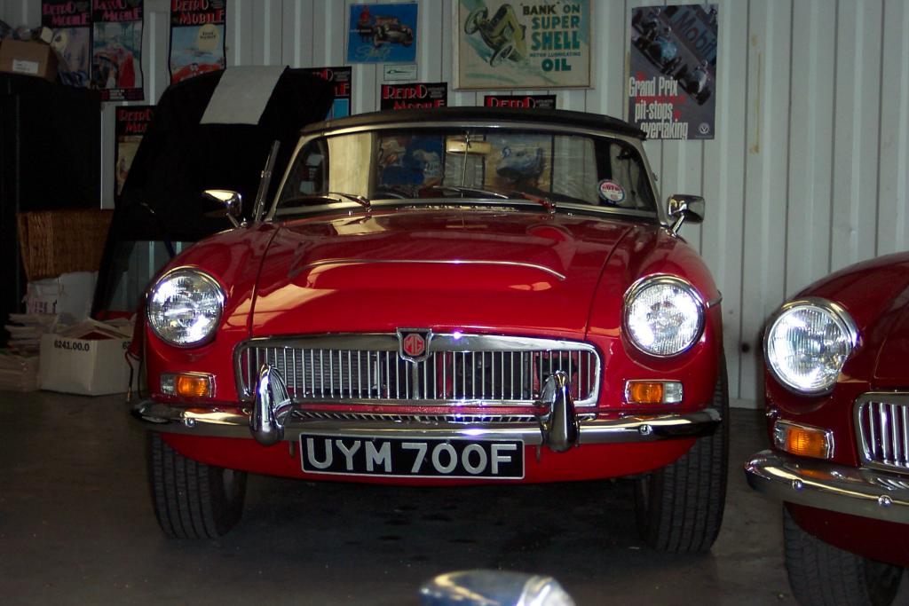 After all sorts of trials and tribulations, this C is finally ours. We look forward to many years touring in the MG style.