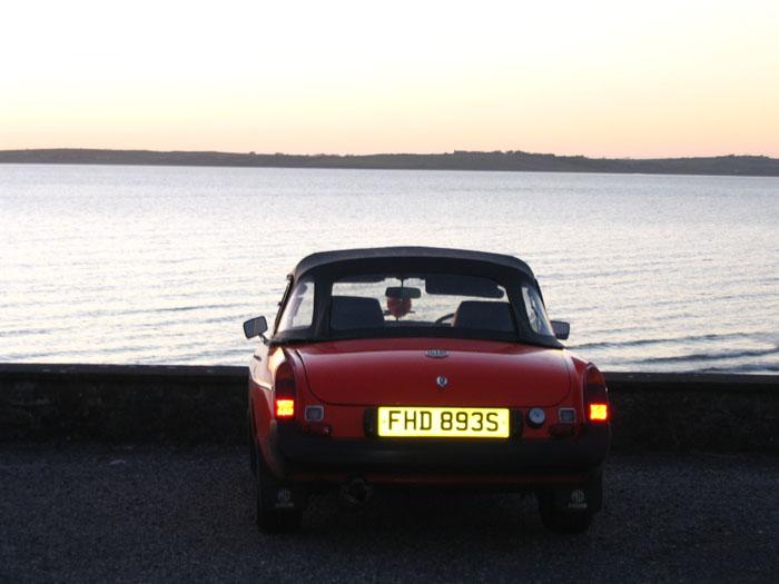 Photo taken on MGOC Ireland Run 2005