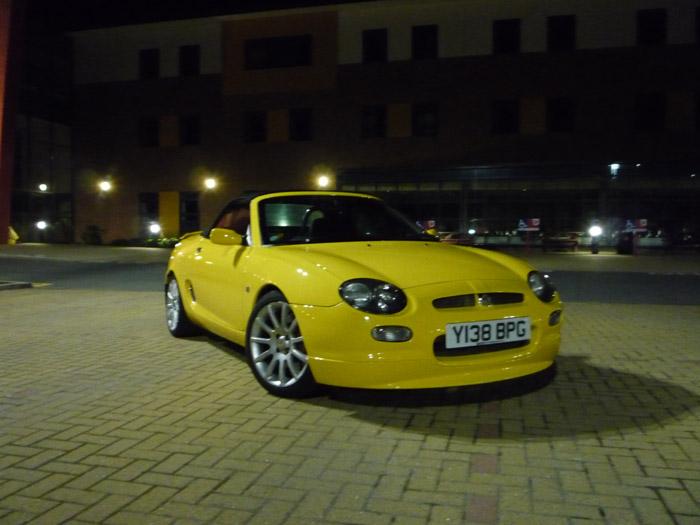 After a day of cleaning and waxing