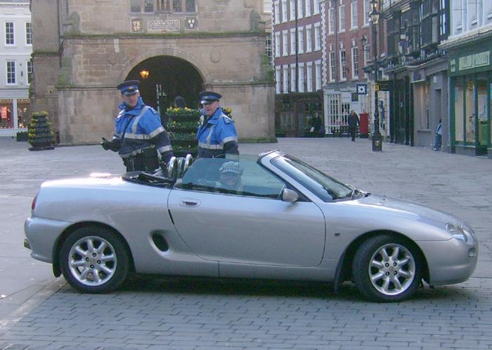 &quot;I like that mate&quot;&quot;Yeh and the cars a bit of a looker as well.&quot;