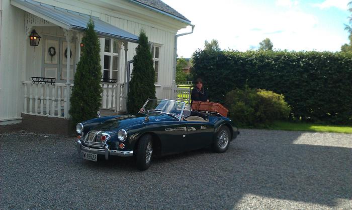 At Hillringsberg Mansion in Sweden