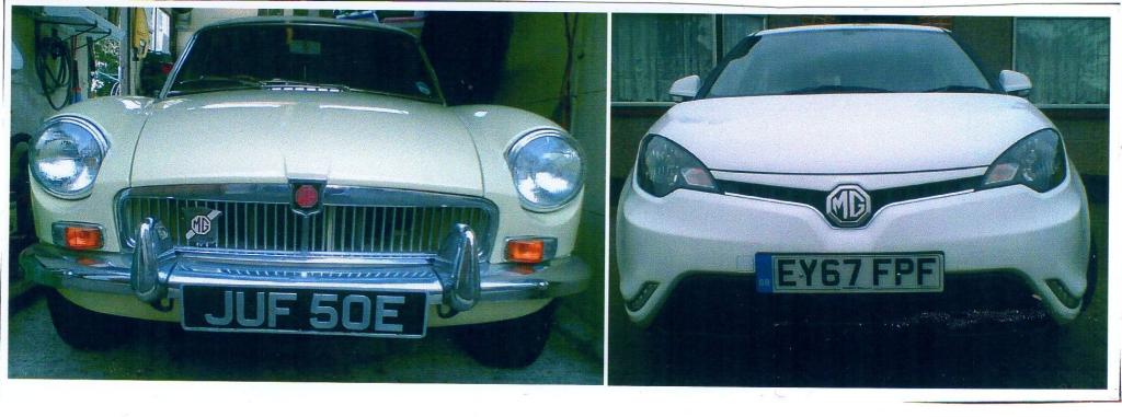 MGB on a 67 Plate MG3 on a 67 Plate